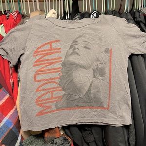 Live Nation Vintage Madonna Crop Top